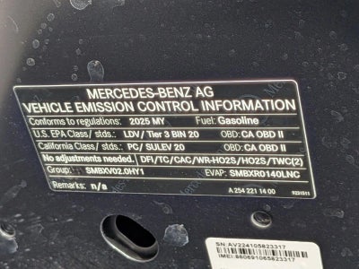 2025 Mercedes-Benz C-Class C 300 Sedan