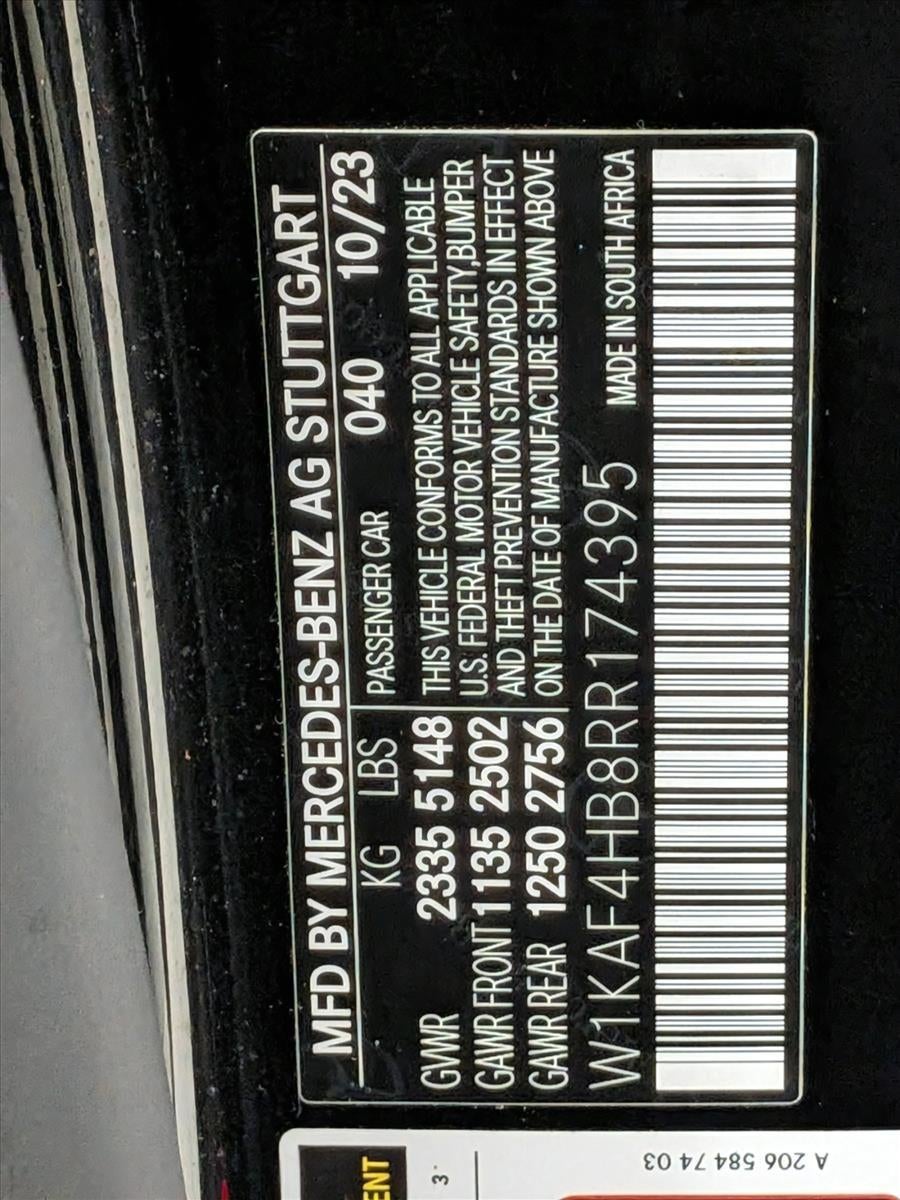2024 Mercedes-Benz C-Class C 300 4MATIC® Sedan