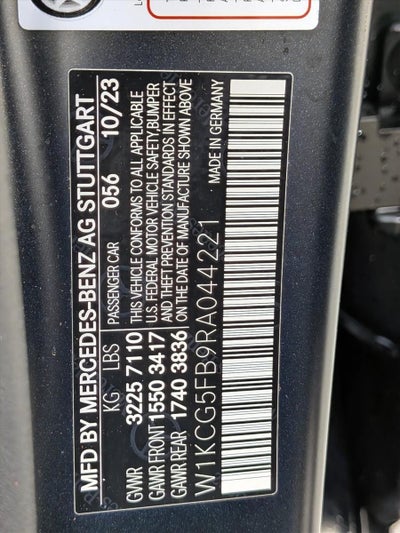 2024 Mercedes-Benz EQS AMG® EQS 4MATIC®+ Sedan