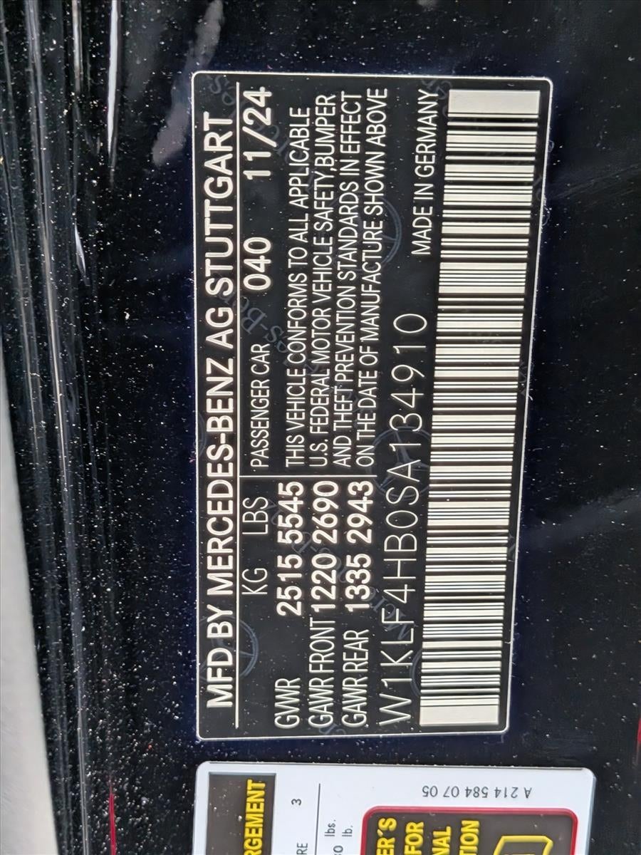 2025 Mercedes-Benz E-Class E 350 4MATIC® Sedan