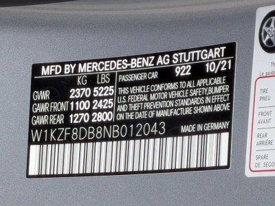 2022 Mercedes-Benz E-Class E 350 RWD Sedan