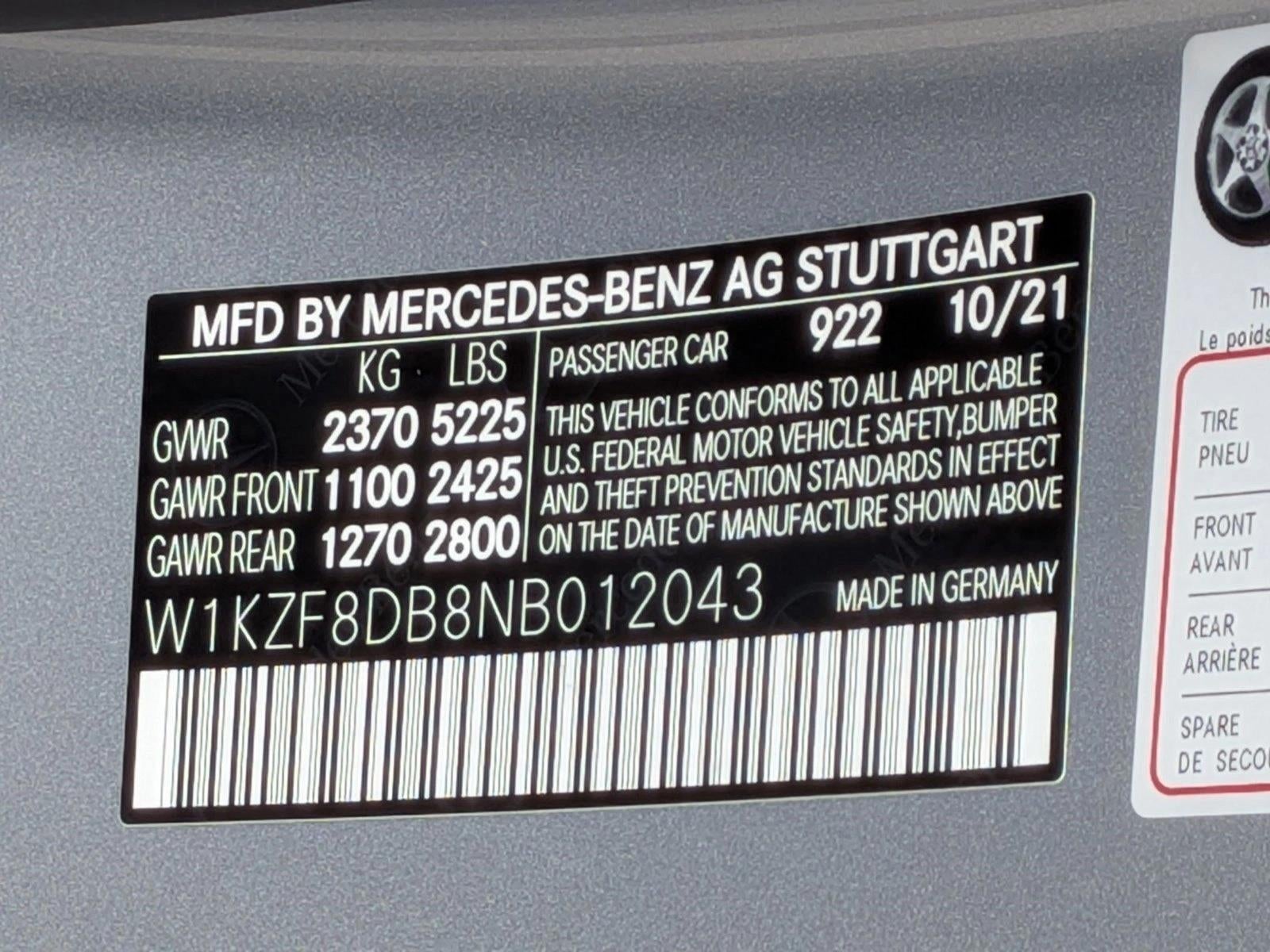 2022 Mercedes-Benz E-Class E 350 RWD Sedan