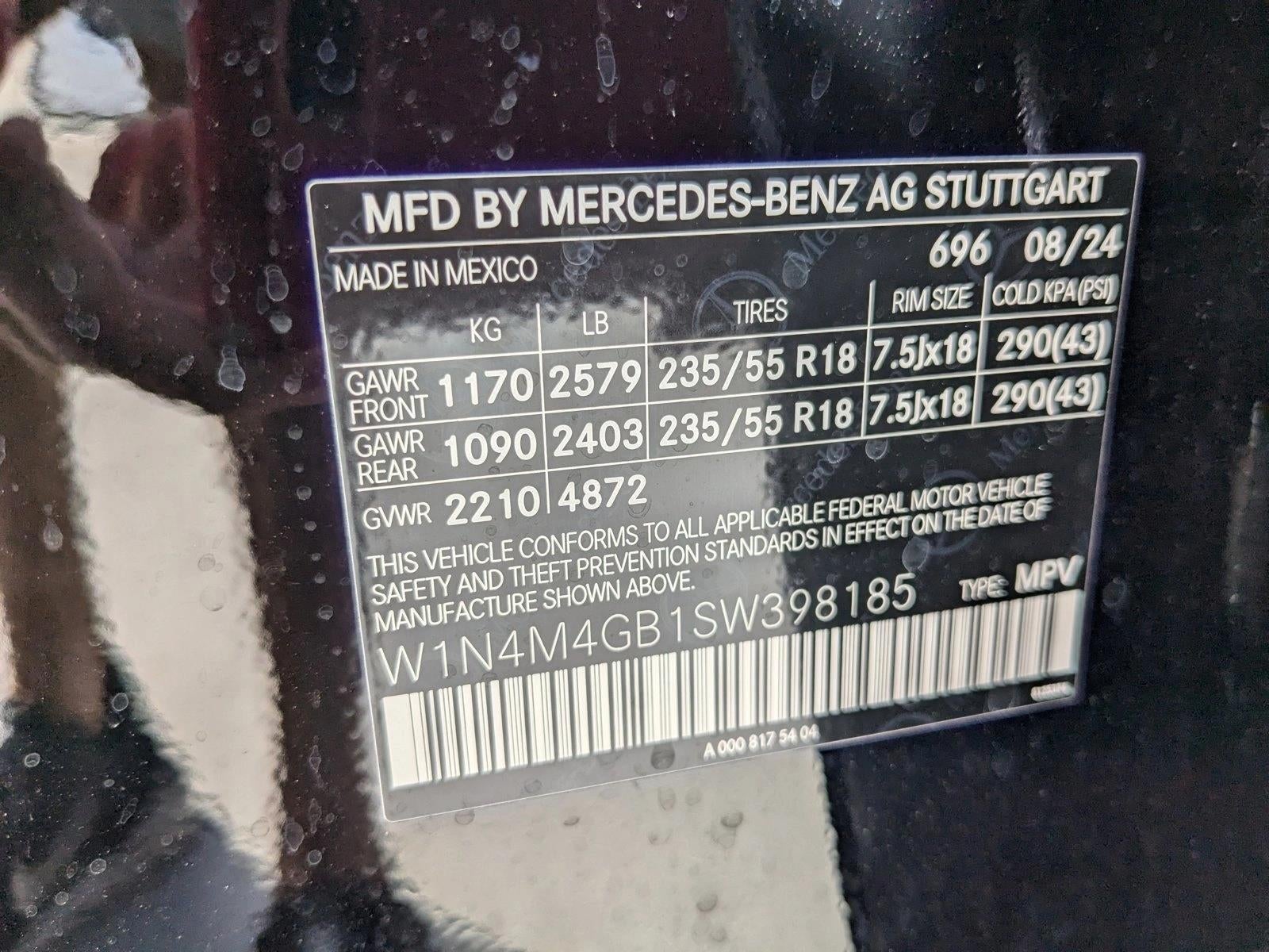 2025 Mercedes-Benz GLB GLB 250 SUV