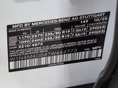 2026 Mercedes-Benz GLB GLB 250 SUV
