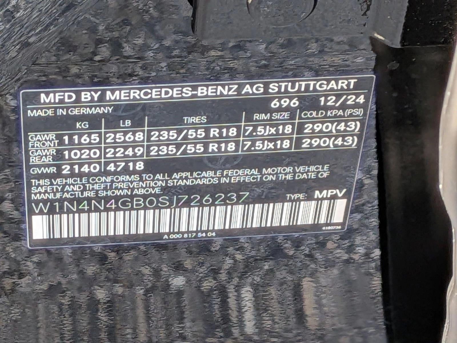 2025 Mercedes-Benz GLA GLA 250 SUV