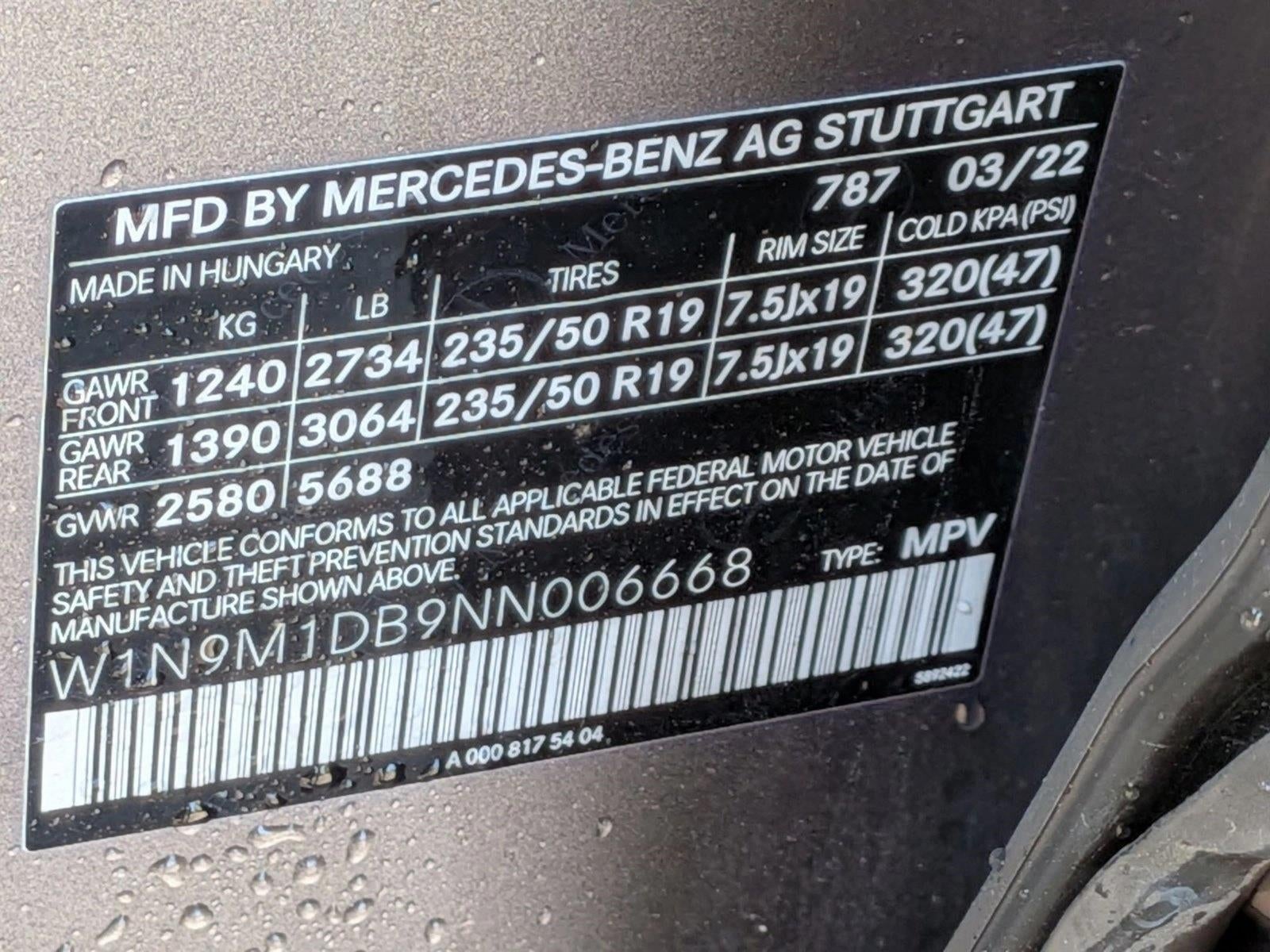 2022 Mercedes-Benz EQB EQB 350 4MATIC® SUV