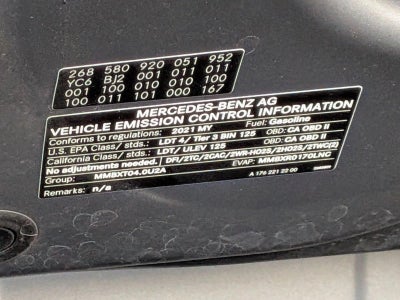 2021 Mercedes-Benz G-Class G 550 4MATIC® SUV