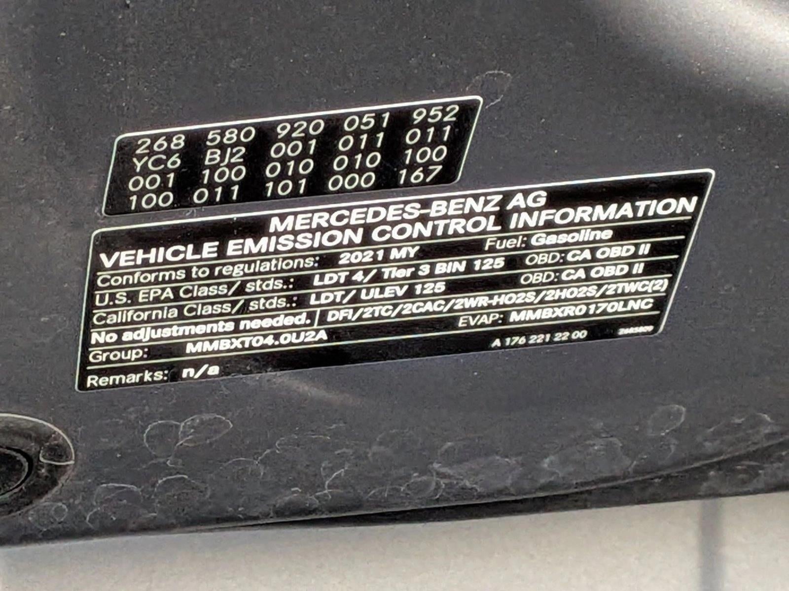 2021 Mercedes-Benz G-Class G 550 4MATIC® SUV