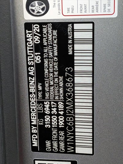 2021 Mercedes-Benz G-Class G 550 4MATIC® SUV