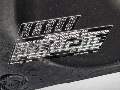 2021 Mercedes-Benz G-Class G 550 4MATIC® SUV