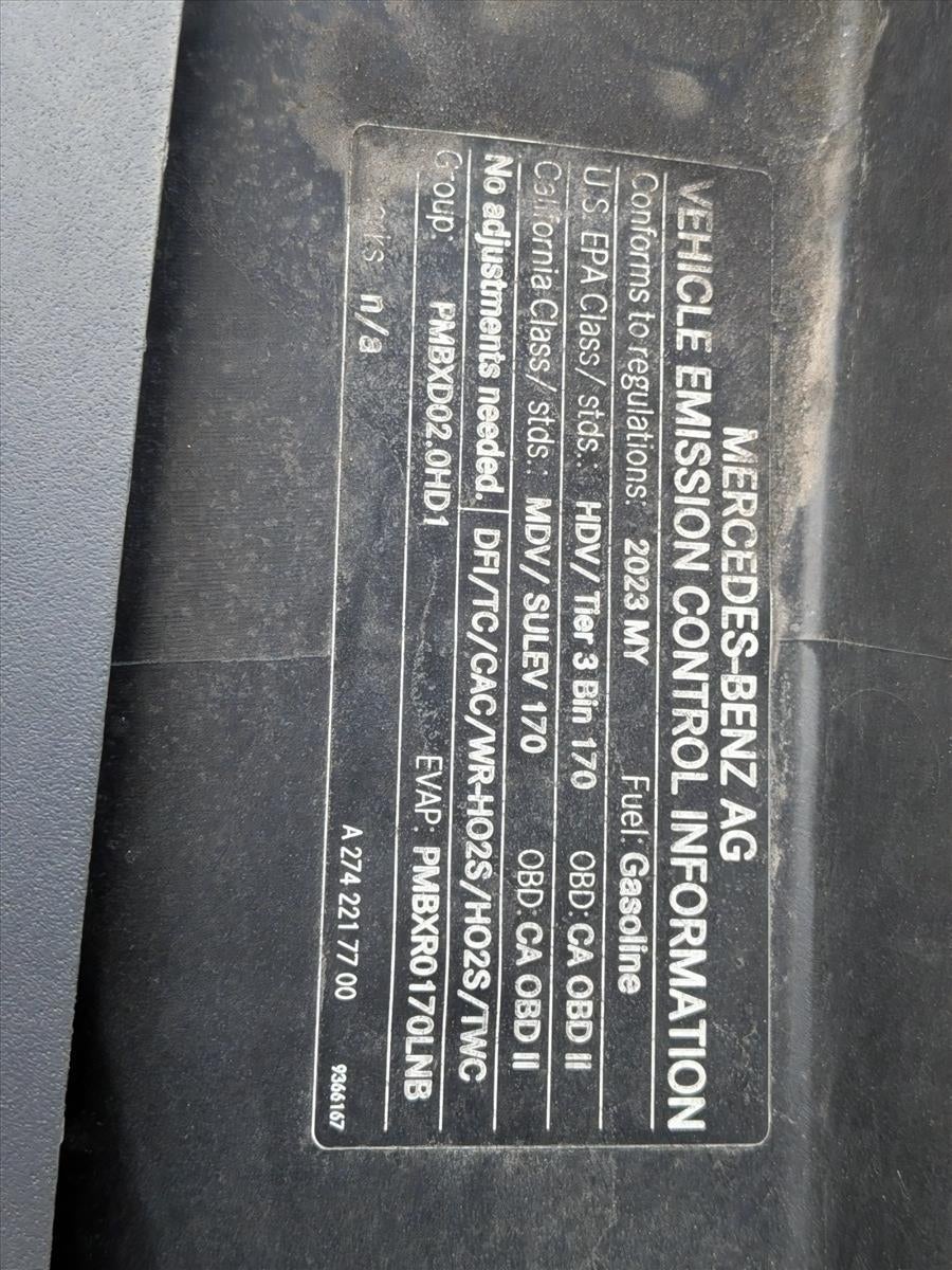 2023 Mercedes-Benz Sprinter Cargo Van 1500 Standard Roof I4 Gas 144" RWD