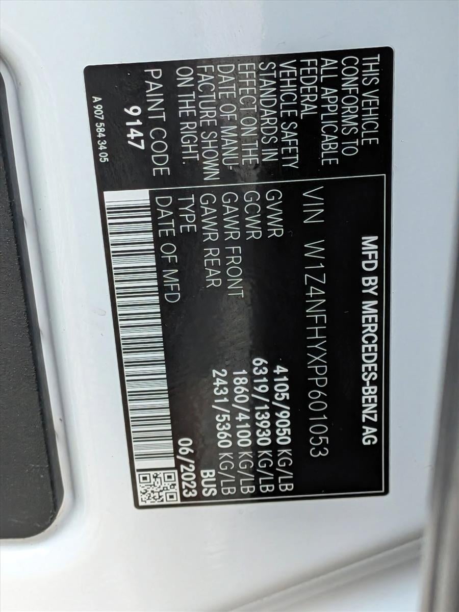 2023 Mercedes-Benz Sprinter Passenger Van 2500 Standard Roof I4 Diesel HO 144" RWD