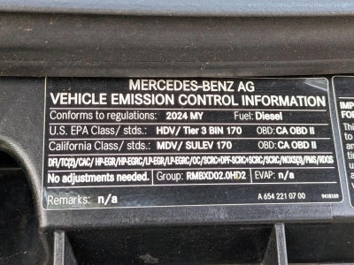 2024 Mercedes-Benz Sprinter Passenger Van 2500 High Roof I4 Diesel HO 170" RWD