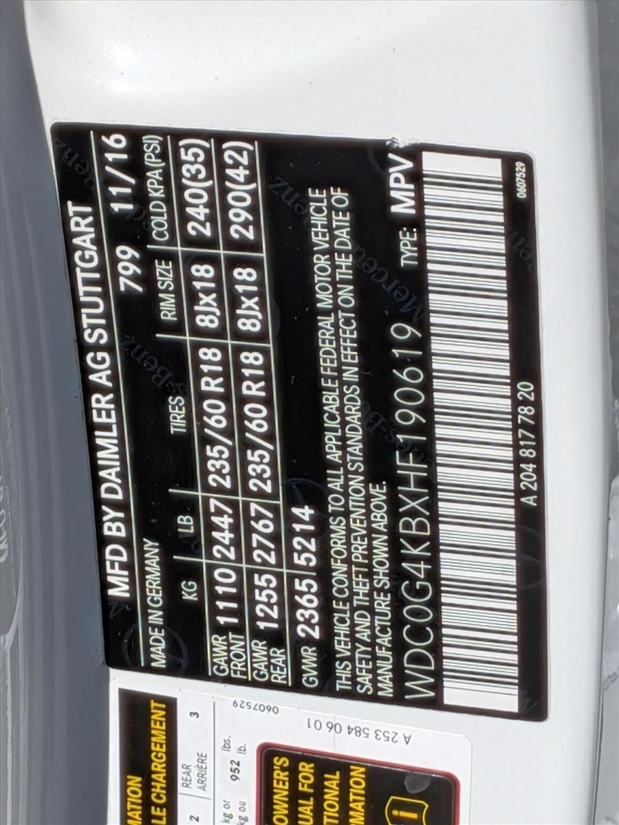 2017 Mercedes-Benz GLC GLC 300 4MATIC® SUV