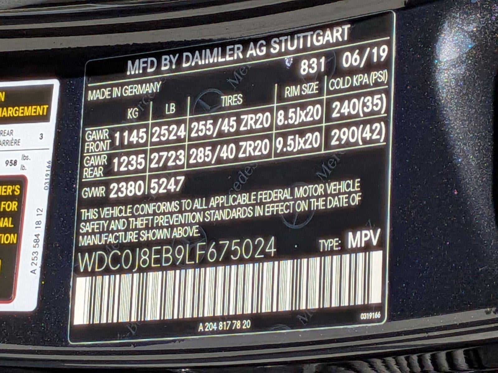 2020 Mercedes-Benz GLC GLC 300 4MATIC® Coupe