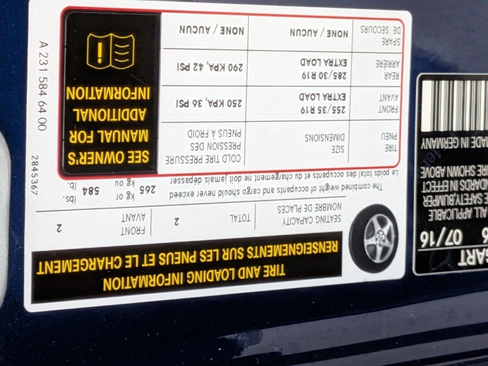 2017 Mercedes-Benz SL-Class SL 550