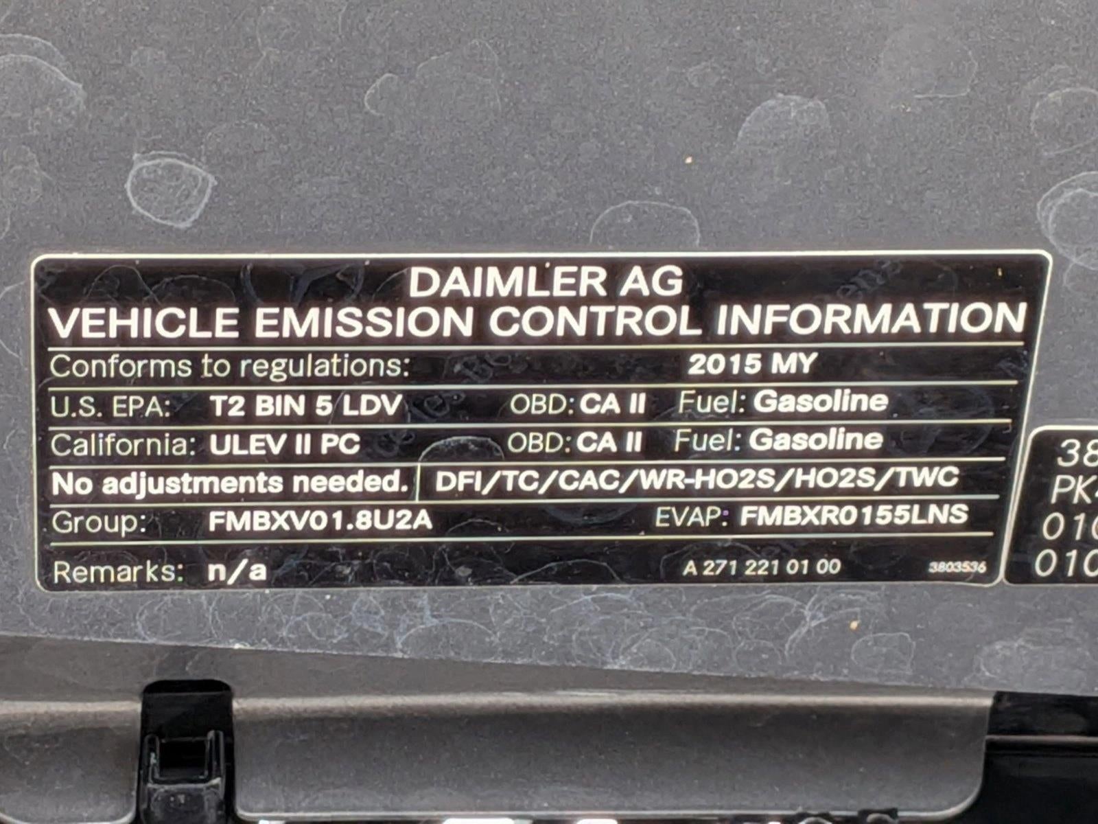 2015 Mercedes-Benz SLK SLK 250