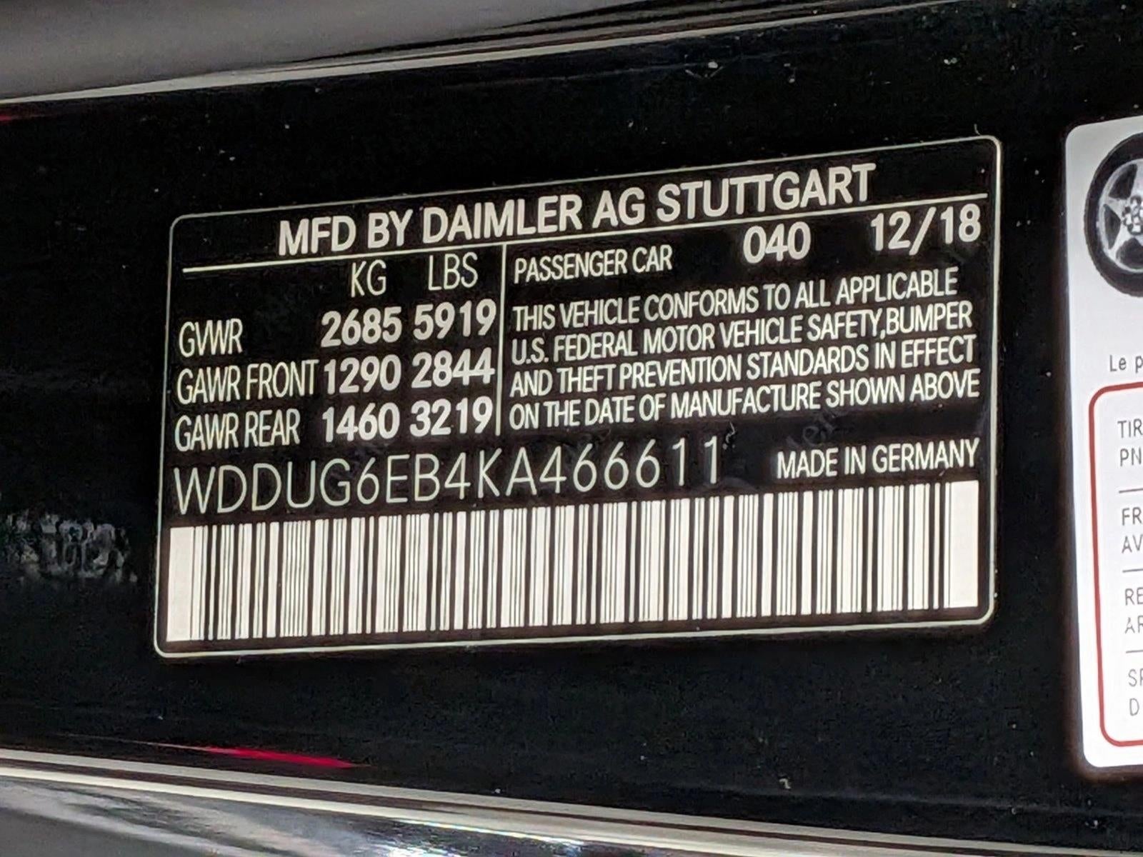 2019 Mercedes-Benz S-Class S 450 4MATIC® Sedan