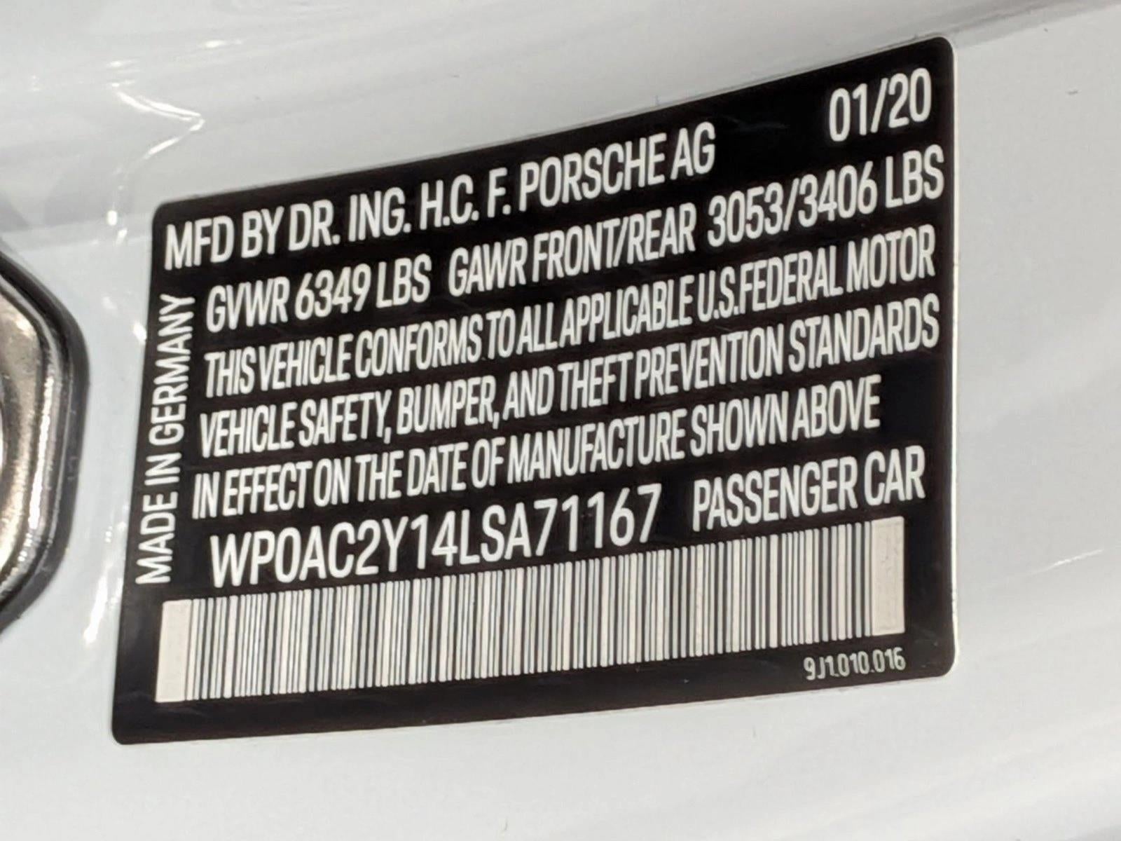 2020 Porsche Taycan Turbo Sedan