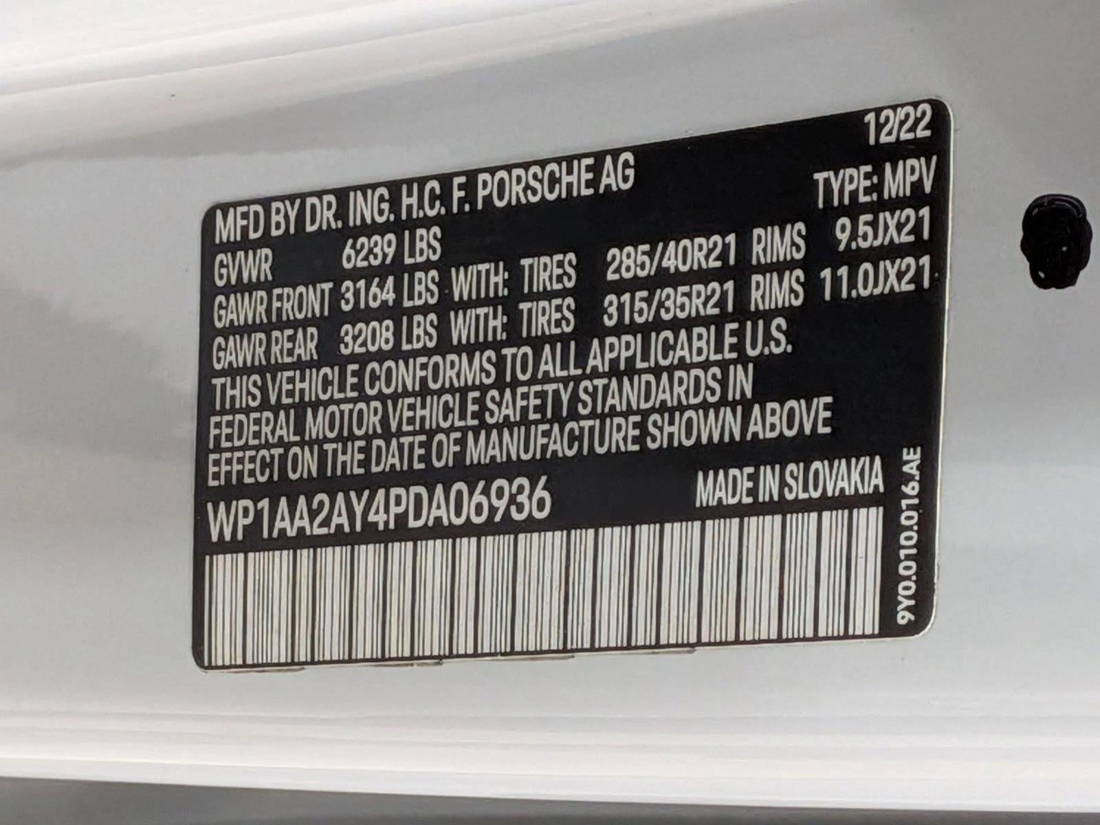 2023 Porsche Cayenne AWD