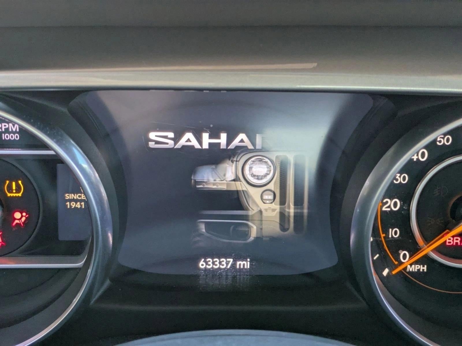 2018 Jeep Wrangler Unlimited Sahara 4x4