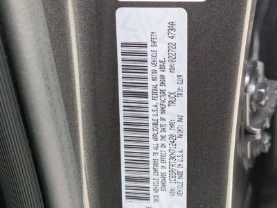 2019 RAM 1500 Laramie 4x4 Crew Cab 6'4" Box