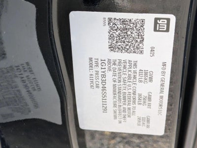 2025 Chevrolet Corvette Stingray Convertible 2LT