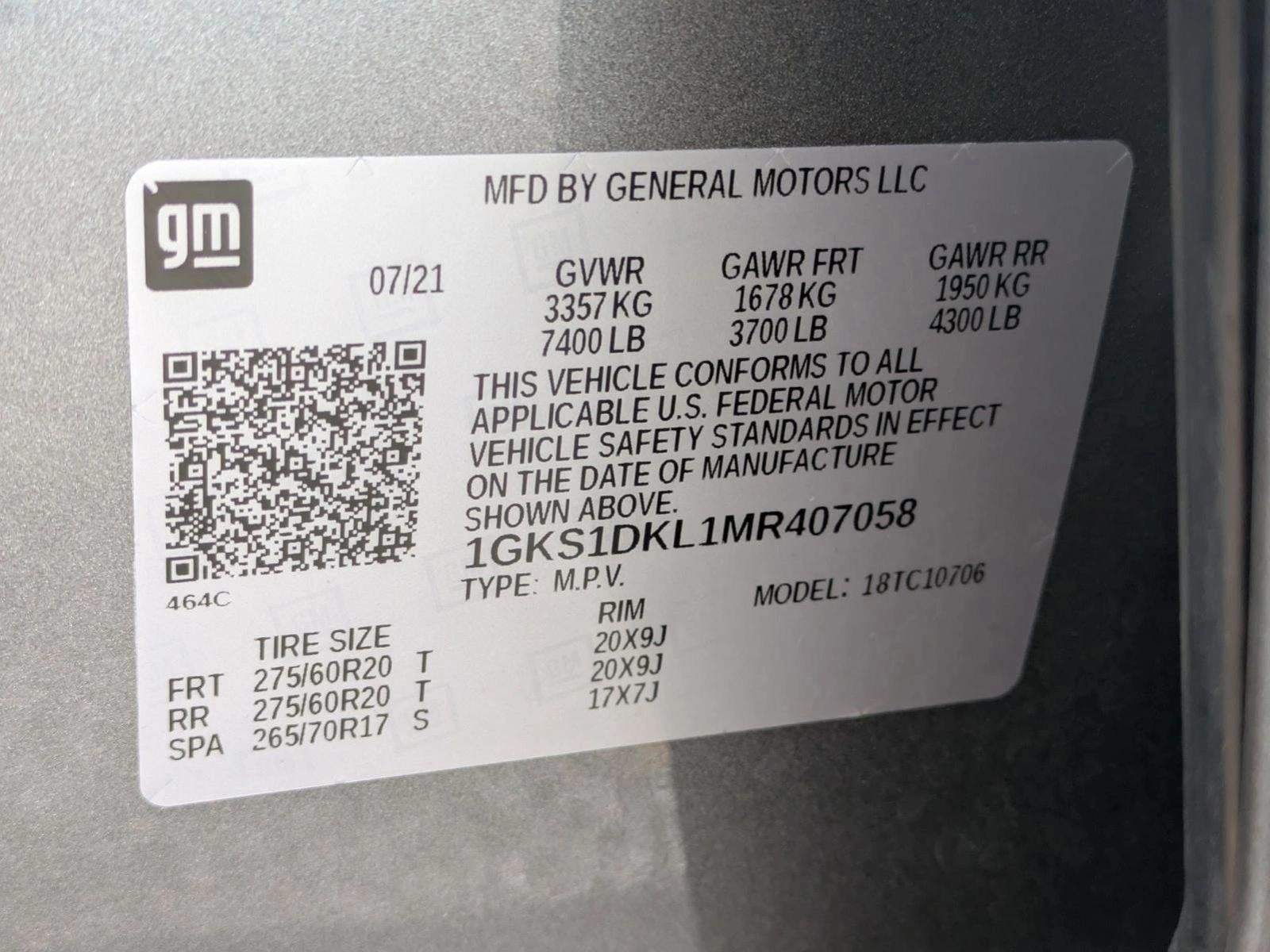 2021 GMC Yukon 2WD 4dr Denali