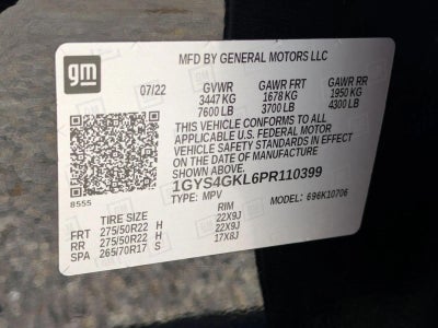 2023 Cadillac Escalade 4WD Sport Platinum