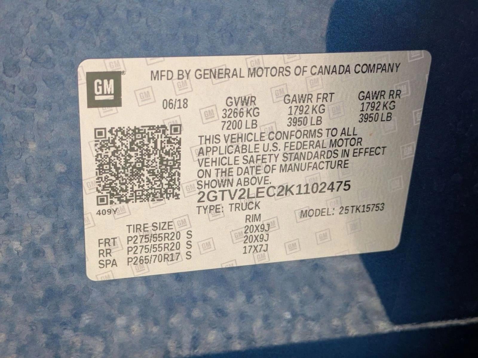 2019 GMC Sierra 1500 Limited 4WD Double Cab