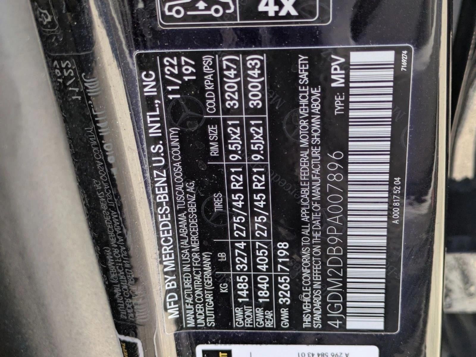 2023 Mercedes-Benz EQS EQS 450+ SUV