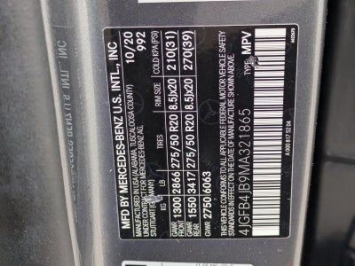 2021 Mercedes-Benz GLE GLE 350 SUV