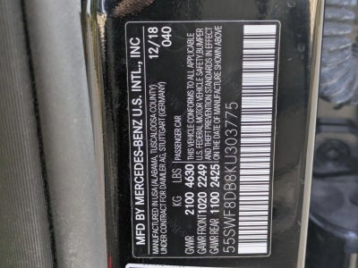 2019 Mercedes-Benz C-Class C 300 Sedan