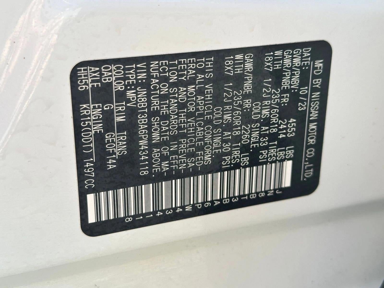 2023 Nissan Rogue FWD SV