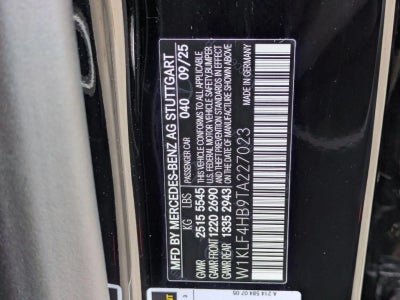 2026 Mercedes-Benz E-Class E 350 4MATIC® Sedan