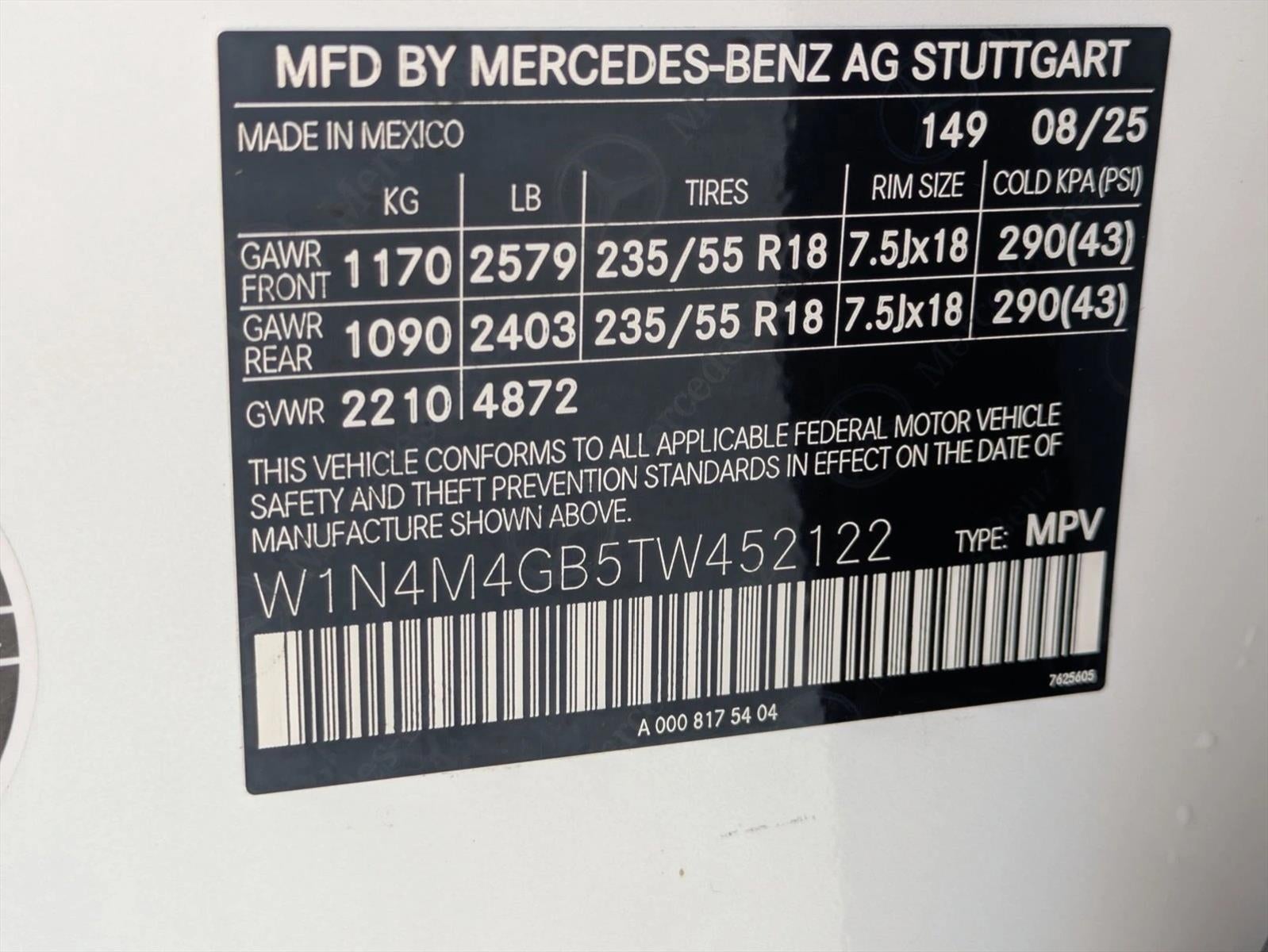 2026 Mercedes-Benz GLB GLB 250 SUV