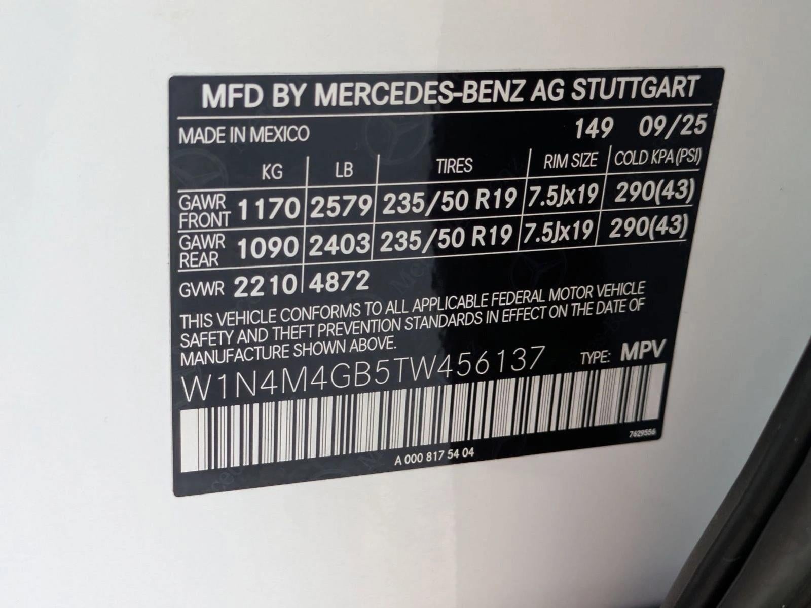 2026 Mercedes-Benz GLB GLB 250 SUV