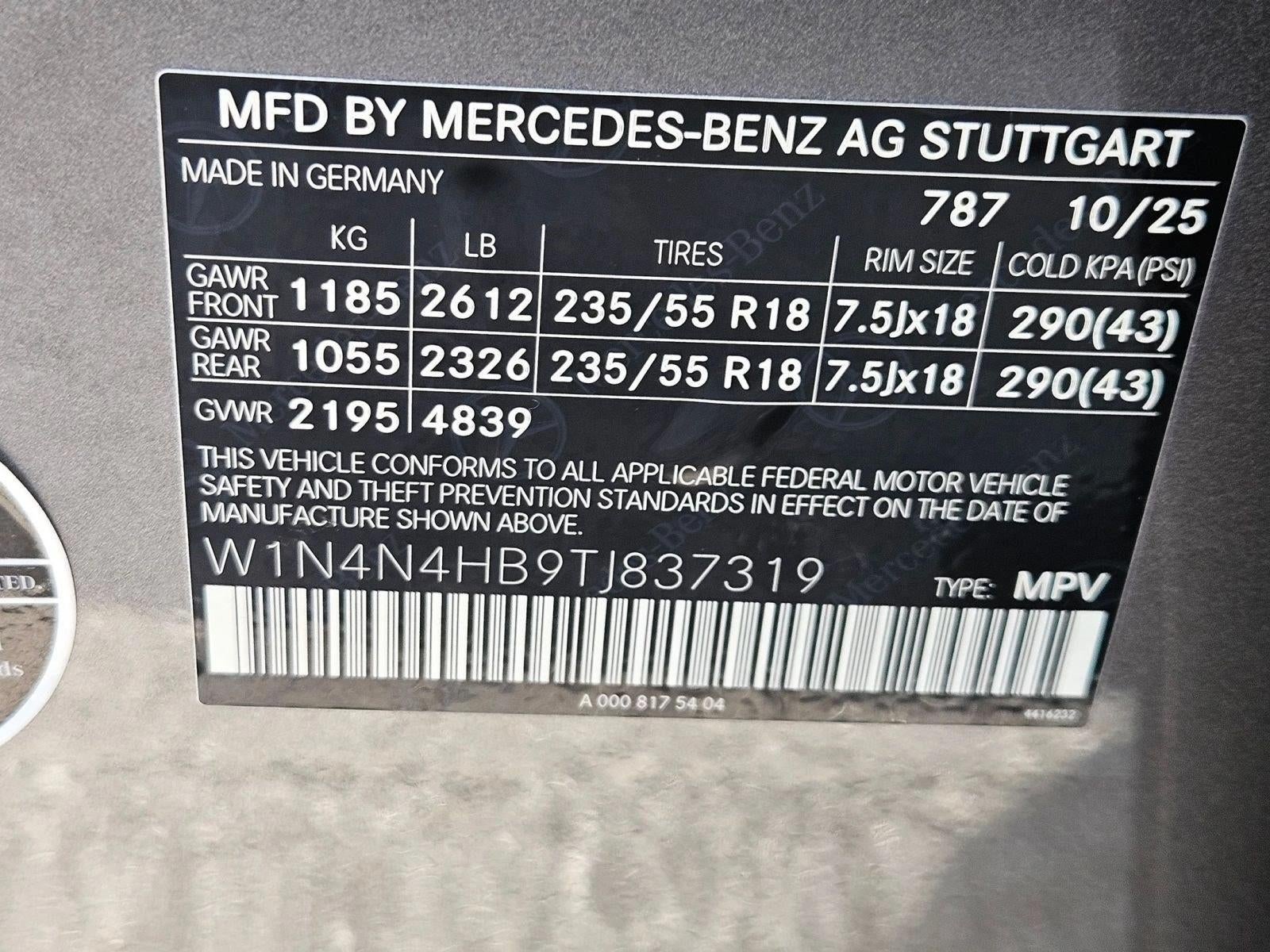 2026 Mercedes-Benz GLA GLA 250 4MATIC® SUV