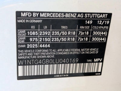 2020 Mercedes-Benz GLA GLA 250 4MATIC® SUV