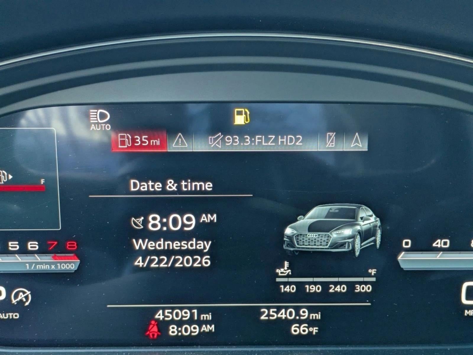 2022 Audi A5 Sportback S line Prestige 45 TFSI quattro