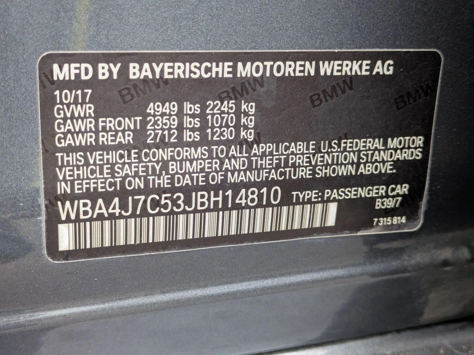 2018 BMW 440i xDrive Gran Coupe