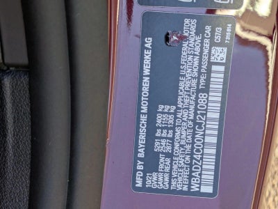 2022 BMW 840i Convertible