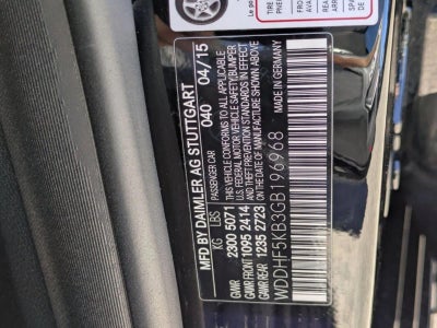 2016 Mercedes-Benz E-Class E 350 Sport Sedan