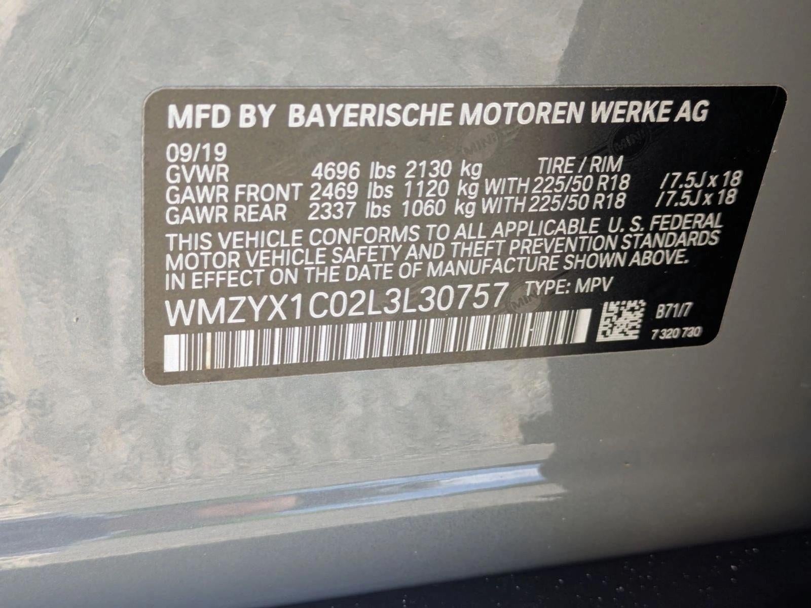 2020 MINI Cooper S Countryman ALL4 Cooper S