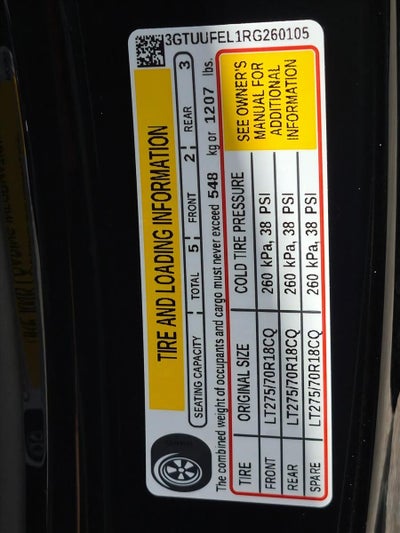 2024 GMC Sierra 1500 Crew Cab Short Box 4-Wheel Drive AT4X