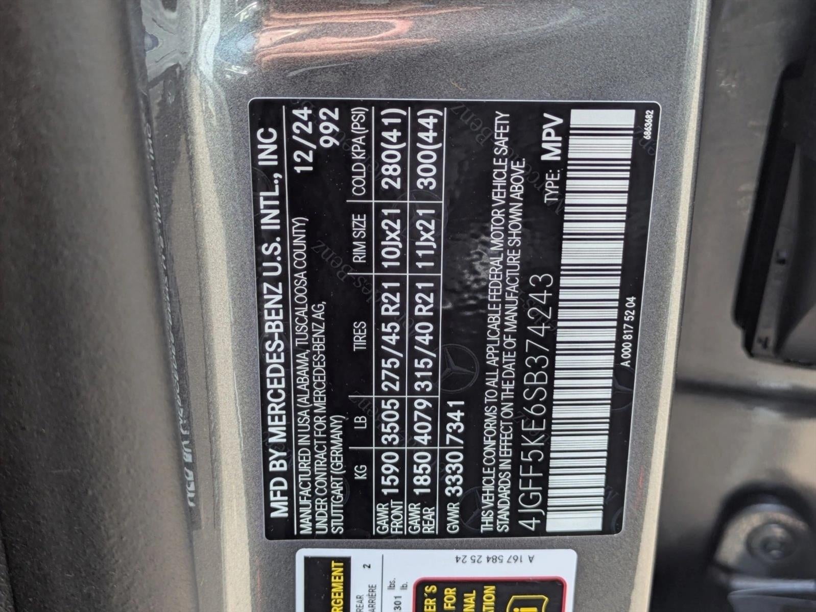 2025 Mercedes-Benz GLS GLS 450 4MATIC® SUV