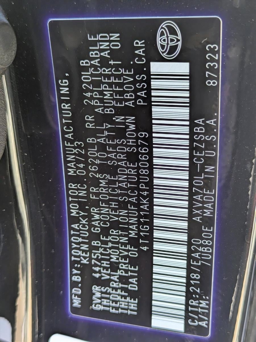 2023 Toyota Camry SE Auto (SE)