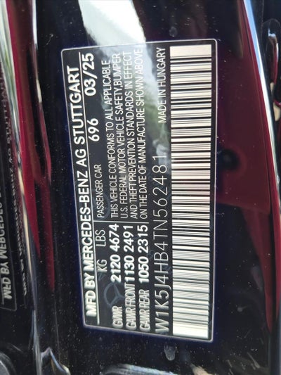2026 Mercedes-Benz CLA CLA 250 4MATIC® Coupe