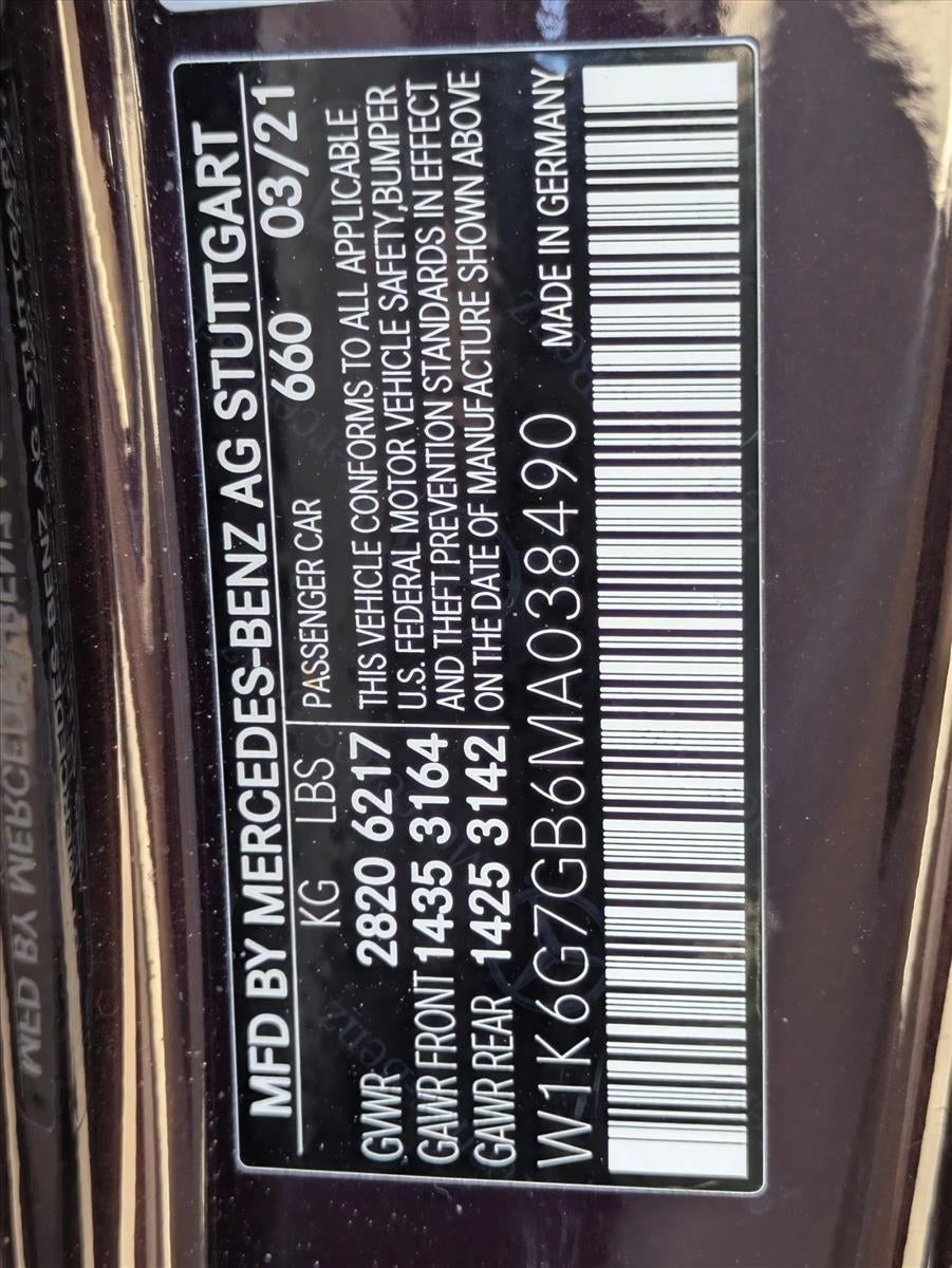 2021 Mercedes-Benz S-Class S 580 4MATIC® Sedan