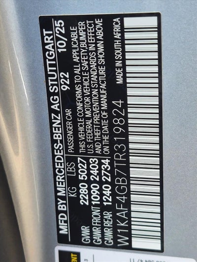 2026 Mercedes-Benz C-Class C 300 Sedan